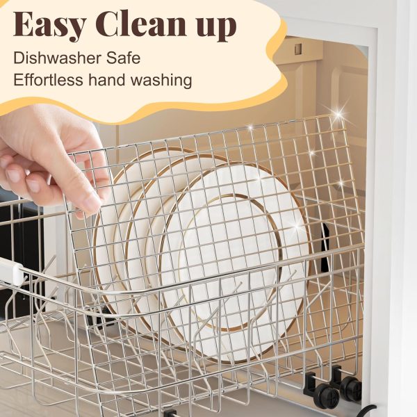 LIEMAND Stainless Steel Cooling Rack Oven Dishwasher Safe-3