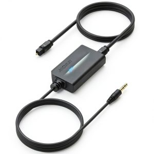 AUTOUTLET Optical to 3.5mm Converter-0