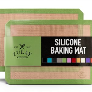 Zulay Kitchen Silicone Baking Mats Non-Stick Dishwasher Safe-0