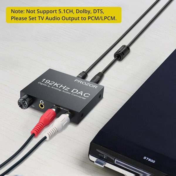 Prozor 192kHz DAC Converter Aluminum Audio-7