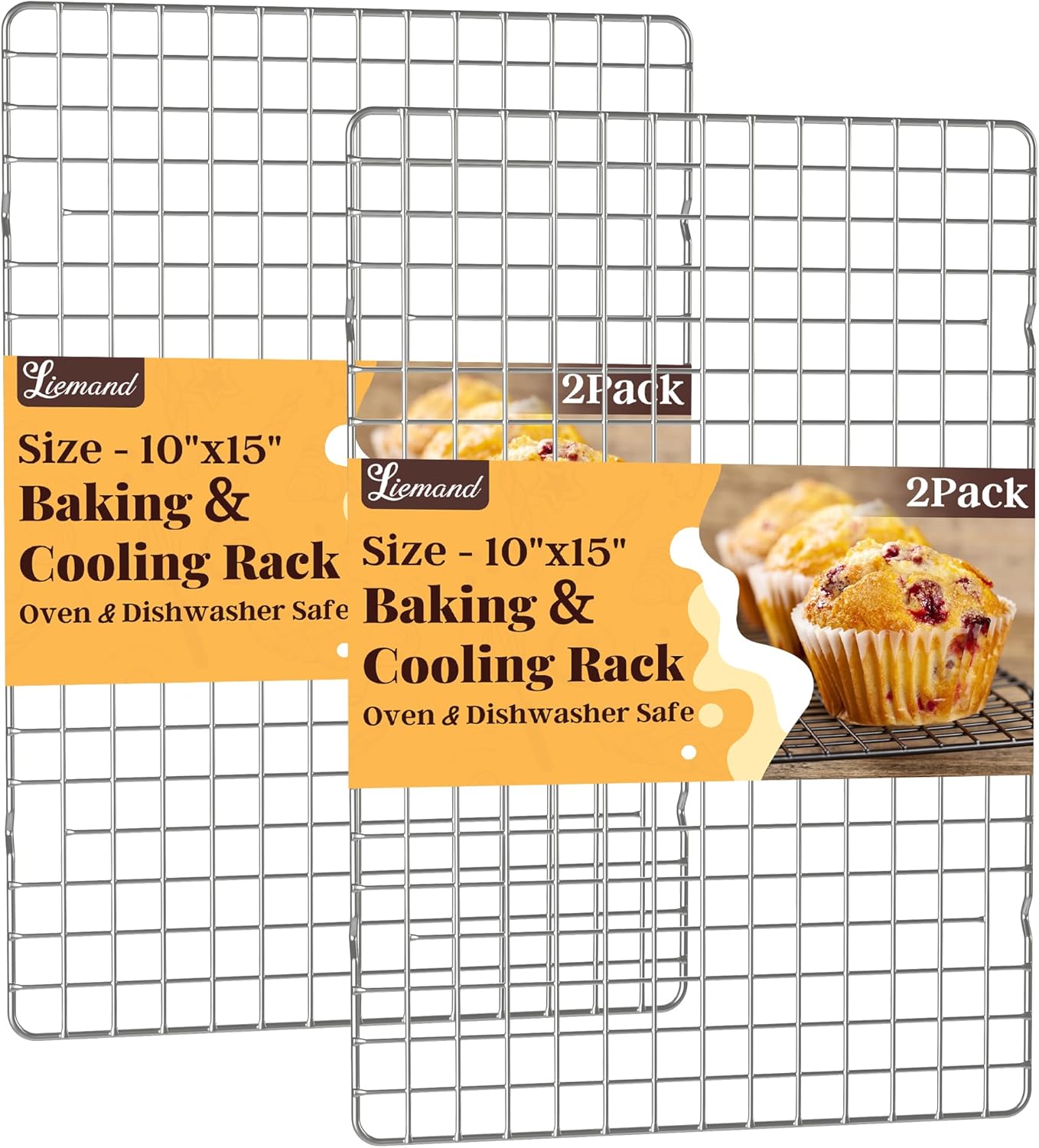 LIEMAND cooling rack on a baking sheet with cookies