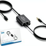 eSynic Optical to 3.5mm Converter for Headphones-0