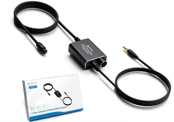 eSynic Optical to 3.5mm Converter for Headphones-0