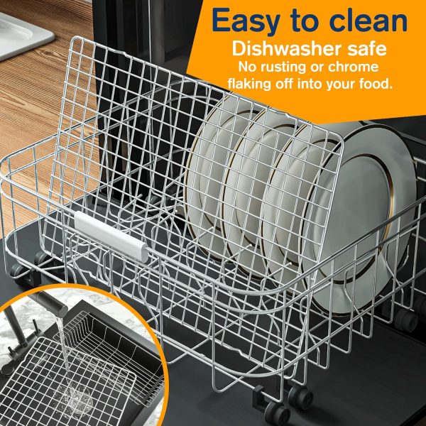 Qukaka Stainless Steel Cooling Rack Oven Safe Dishwasher-4