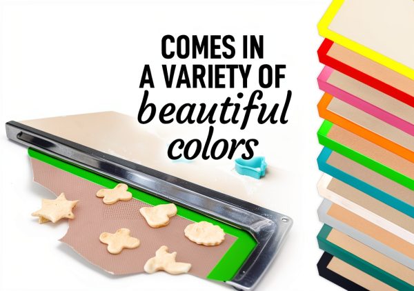 Zulay Kitchen Silicone Baking Mats Non-Stick Dishwasher Safe-4