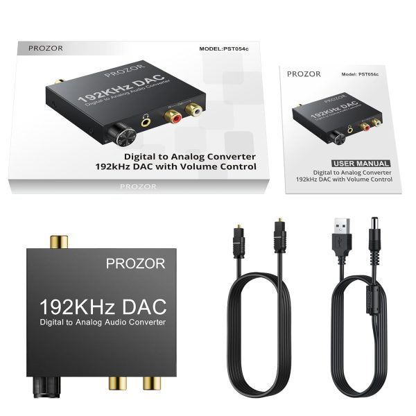 Prozor 192kHz DAC Converter Aluminum Audio-9