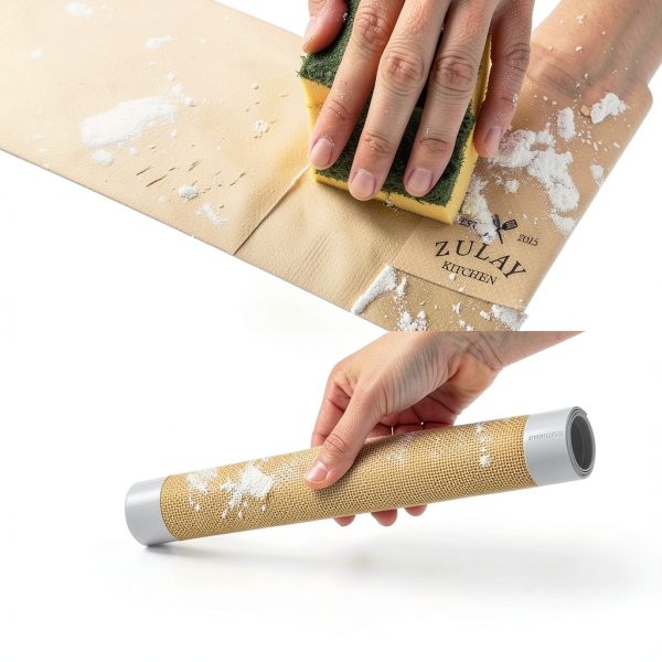 Zulay Kitchen Silicone Baking Mats Non-Stick Reusable 2 Pack-2