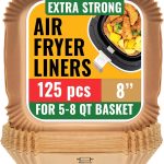 Baker's Signature Air Fryer Paper Liners Unbleached Natural-0