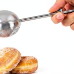 HULISEN Baking Sifter Stainless Steel Dusting Wand Compact-0