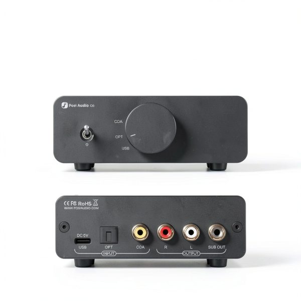 Mini DAC Fosi Audio Aluminum Desktop Converter-3