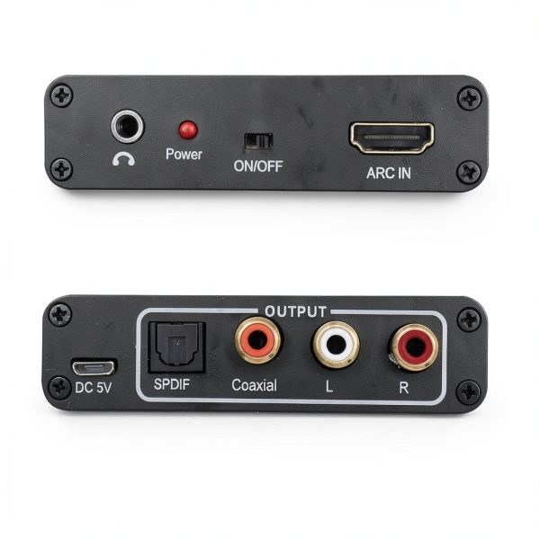 Dorewinaud Coaxial Audio Extractor ARC INPUT-1