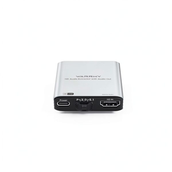 HDMI Audio Extractor Warrky Aluminum 4K HDMI20-3