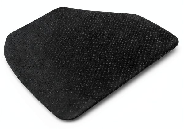 Gaming Chair Mat Vicwe 36" x 55" Hard Floor Black Anti‑Slip Protector-1